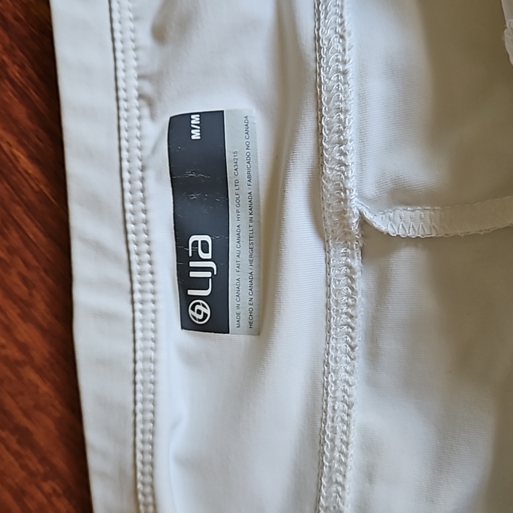 LIJA Starburst Vantage Skort Tennis Skirt, Pickleball Gym 13" White EUC - Picture 9 of 10